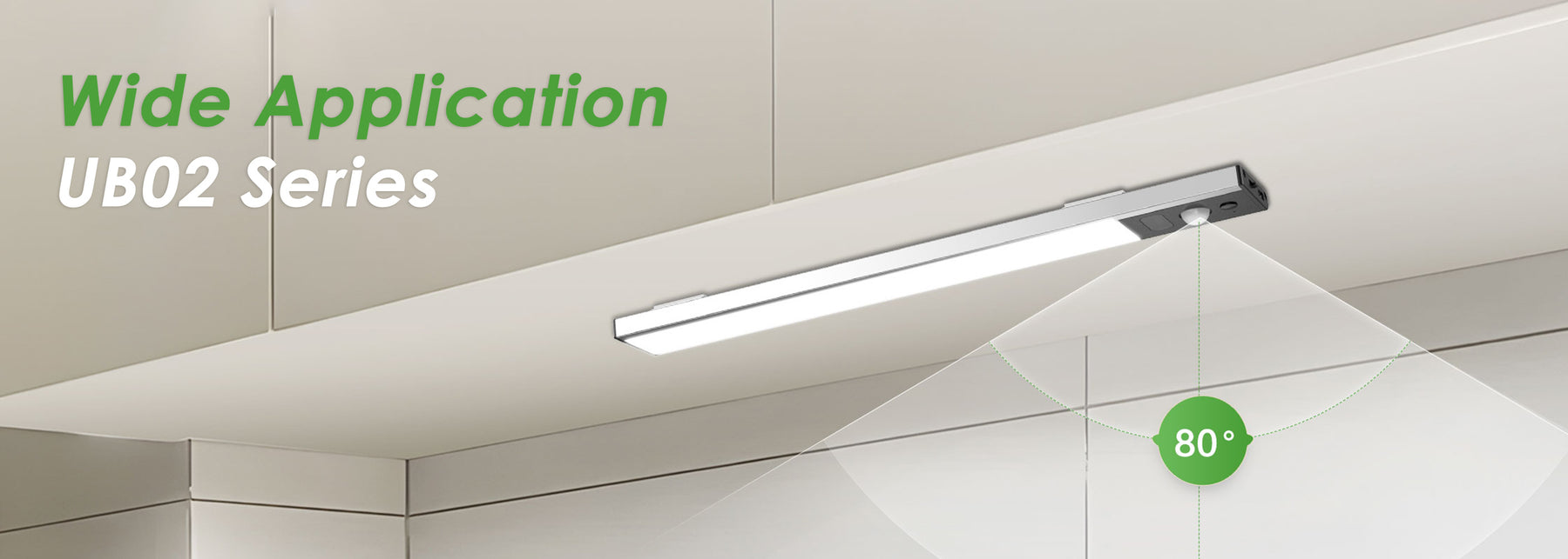 【Wide Application】UB02 Dual Sensor Bar Light